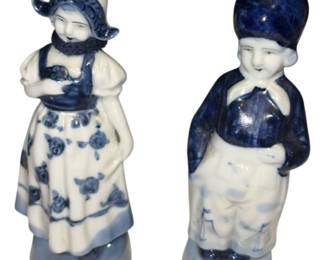 Vintage 1950s Dutch Children Figurines