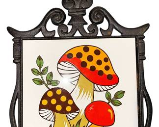Sears Roebuck 1978 Merry Mushroom Trivet