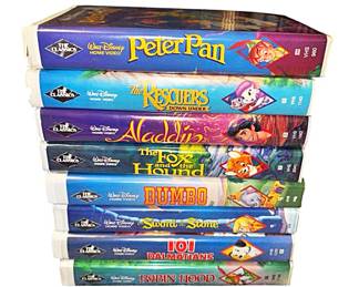 The Classics Disney VHS TAPES
