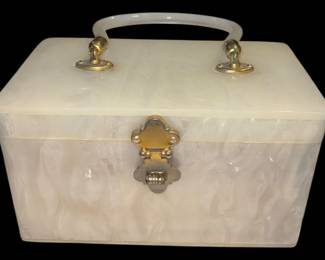 Stylecraft Lucite Box Purse