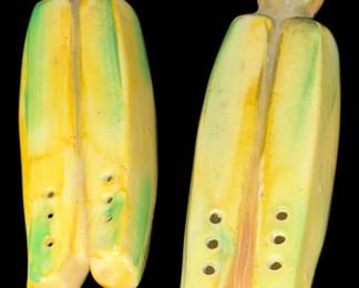Vintage Banana Salt Pepper Shakers