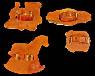 Vintage Copper Cookie Cutters