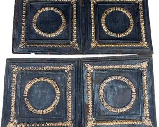 Antique Black Metal Ceiling Tiles