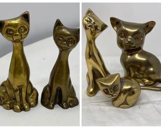 120 5SmallBrassCats