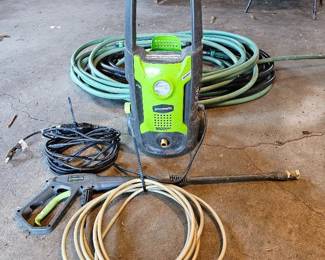 117 GreenworksElectricPressureWasher3HDGardenHoses
