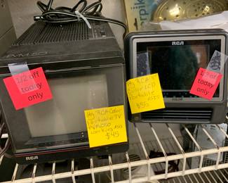 Miniature portable TVs workibg
