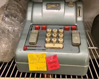 Vintage adding machine