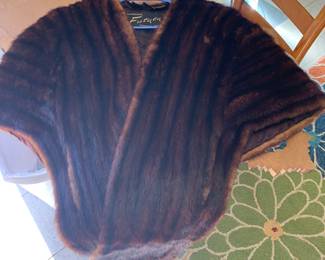 Vintage Imperial hotel Japan Mink Stole