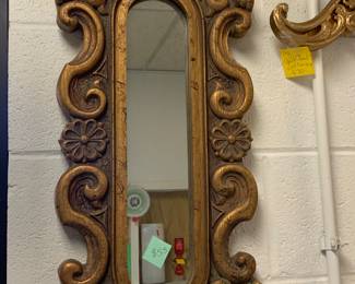 MCM oval mirror