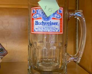 Large Budweiser tankard