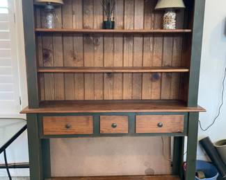 Farmhouse hutch.