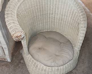 Pier 1 Jamaica Collection rattan chair.