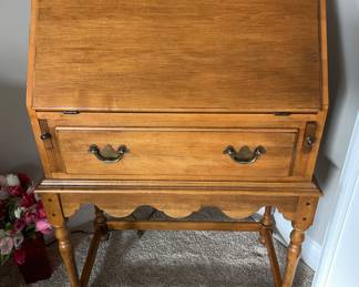 Ethan Allen Heirloom Collection  Maple Slant Secretary.