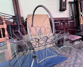 Wrought Iron Basket