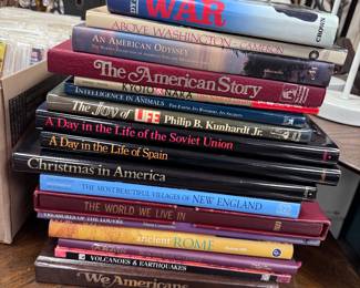Selection of Coffee Table books