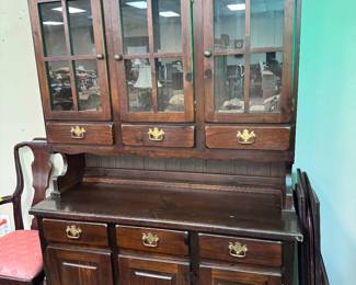 2pc Pine Hutch