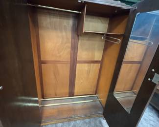 Detail of Interior w/ All Original Hanging Rods