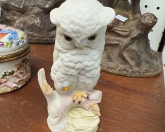 Cybis Owl Figure
