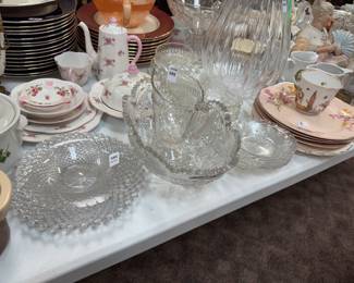 Cut Glass, Crystal, Etc