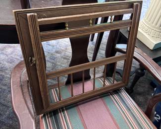 Antique Victorian Wall Pocket Shelf