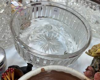 Crystal Serving Bowl
