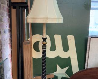 One of a pair spiral lamps