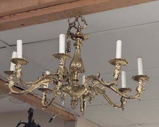 Italian Brass Chandalier