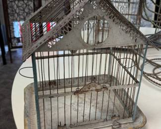 One of Several Antique Birdcages