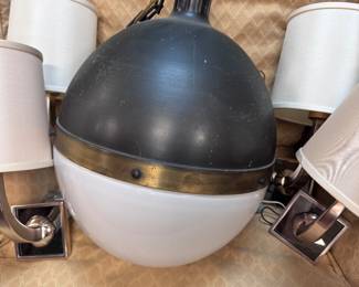 one of a pair Pendant lights by Thomas O'Brien - Visual Comfort 