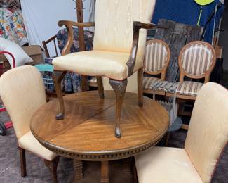 Set 4 Queen Anne Chairs