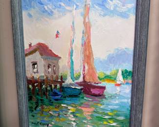 Small Janet Tillery Original Painting