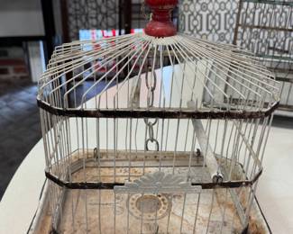 One of Several Antique Birdcages