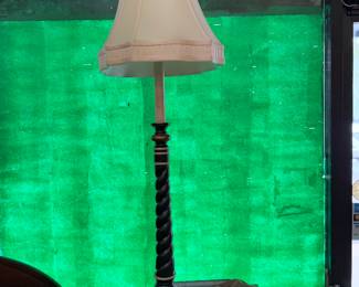 Two of Two spiral lamps