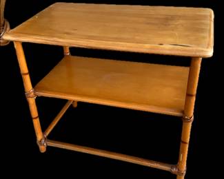 Heywood Wakefield MCM occasional table.