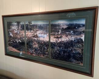 Limited Edition Print of Civil War Battle of Atlanta