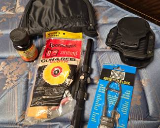 Gun cases, holders, etc