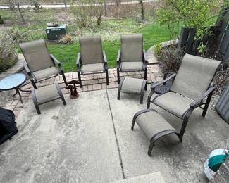 Patio chairs