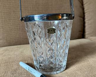 Val St Lambert ice bucket
