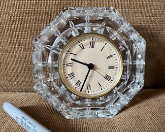 Waterford desk clock