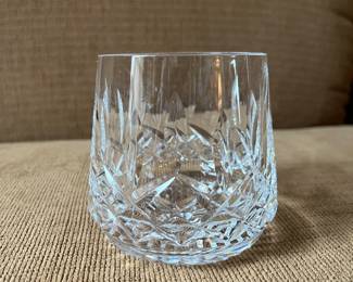 Waterford Lismore roly poly glasses......