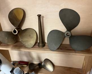 Brass propellers
