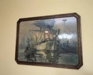 Framed artwork....