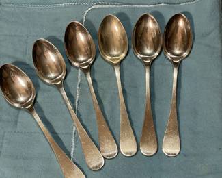 Tiffany & Co Sterling Silver Teaspoons