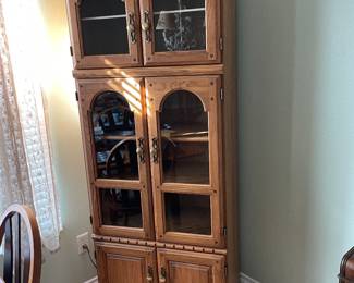 Lighted Curio Cabinet for all your trinkets!