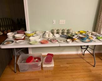 Assorted Dishes etc.
