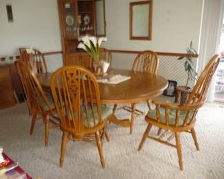 Table , 6 chairs