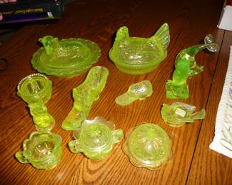 Uranium glass