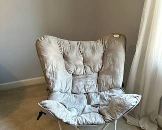 R55 - $20. Folding Butterfly Chair for kids room. 