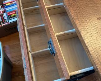 R43 - $150. Martin Furniture Filling Cabinet & Storage. Measures 34" wide x 19" deep x 30" tall. Very good condition. 