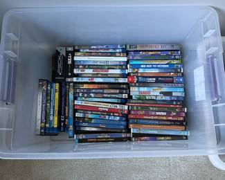 $1 Each DVDs. 